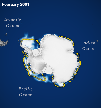Antarctic Minima (Feb 2001)
