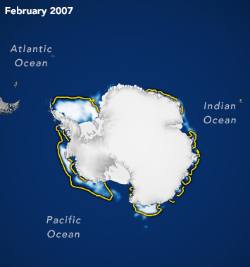 Antarctic Minima (Feb 2007)