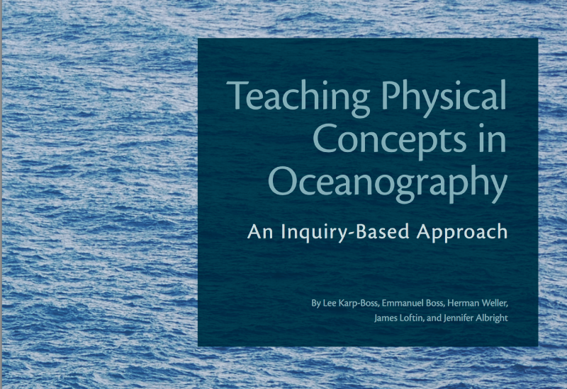 Document cover page: teaching physical concepts in oceanography - 01