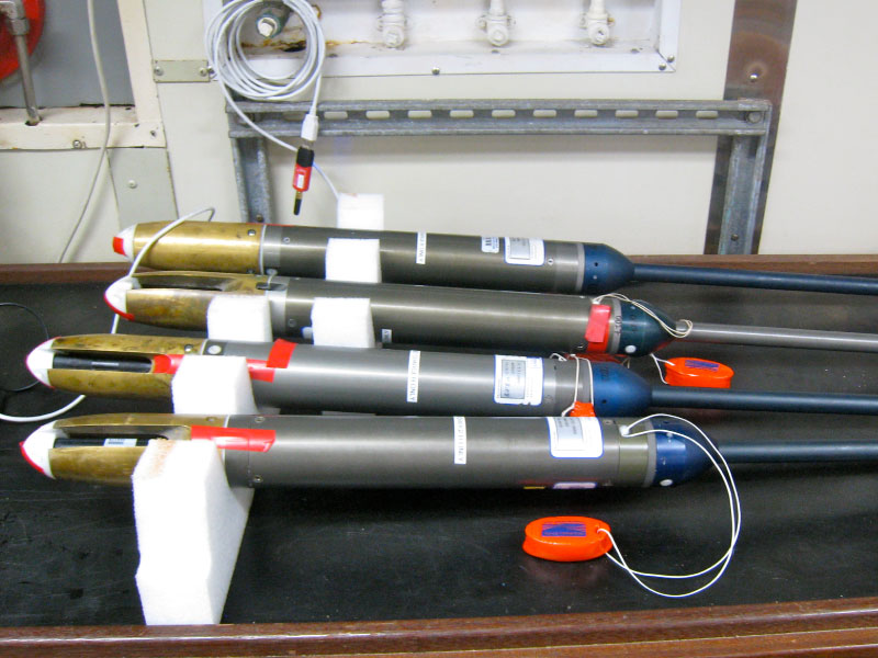 U-CTD instruments in preparation for deployment