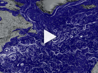 Visualization of ocean currents