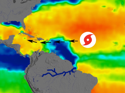 NASA’s Aquarius satellite data shows how ocean salinity (saltiness) changes during the year